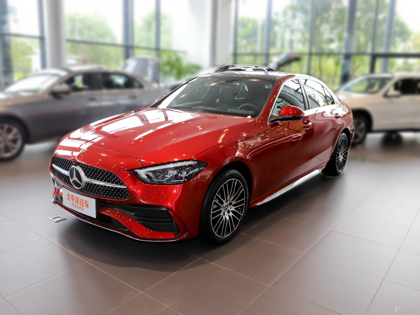 2022款奔驰C 260 L 运动版外观 精湛五金细节铸就豪华风范